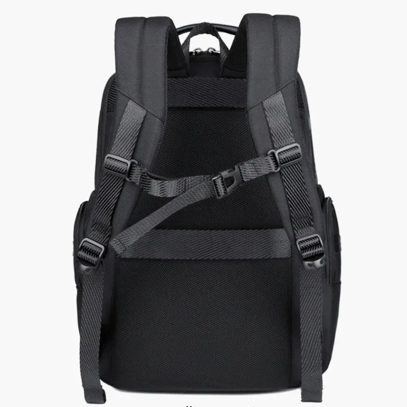 haute qualité noir gris hommes sac à dos grande capacité 17.3 pouces sacs à dos d'ordinateur portable mâle sac à main sac à dos en plein air sac à dos cartable