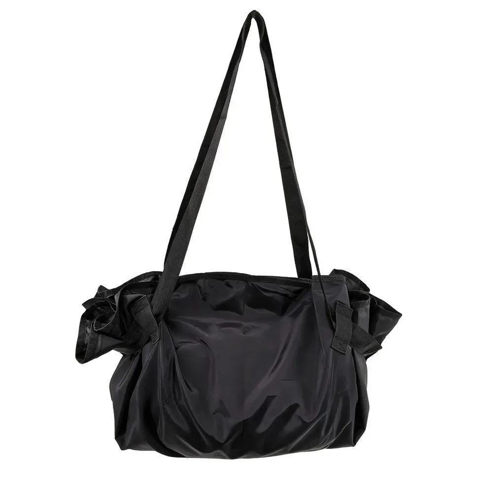 sac de shopping pliable, sac de voyage et de camping, sac de rangement de grande capacité, sac fourre-tout à bandoulière, sac de pique-nique pour femmes