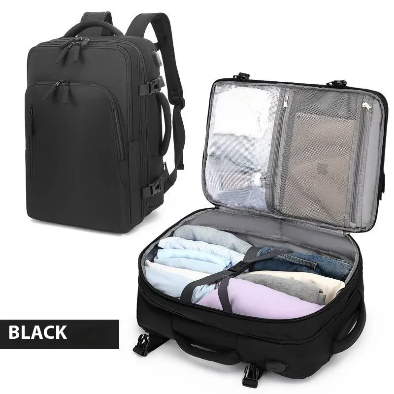 sac à dos de voyage 40l pour femmes et hommes, sac à dos de loisirs, grande capacité, multifonctionnel, sac à dos pour ordinateur portable tout-en-un