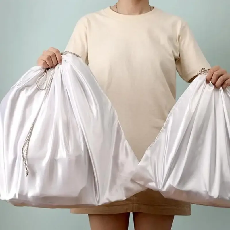 、1CC⚡ | Housses anti-poussière pour sac à main en Satin, 1 pièce, pochettes anti-poussière respirantes et réutilisables, protecteurs de sacs de luxe