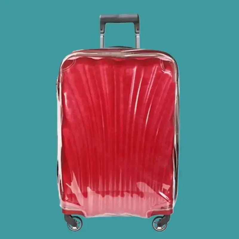 housse de bagage pour samsonite cs2, étui de protection pour valise, couvertures transparentes personnalisées, accessoires de voyage anti-poussière en pvc de haute qualité