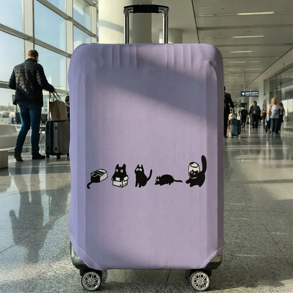 housse de protection pour bagages, élastique, imperméable, anti-poussière, pour valise de 18 à 32 pouces, accessoires de voyage