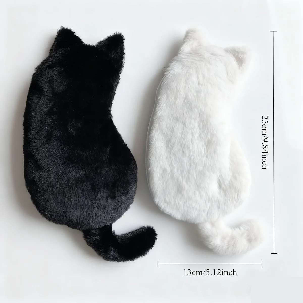 étuis à crayons en peluche chat mignons, grande trousse de maquillage coréenne souple et de grande capacité, excellent cadeau pour noël, les fêtes et les anniversaires