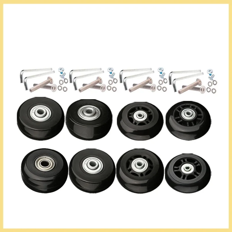 valise universelle roue boîtier de chariot roue résistante à l'usure valise silencieuse roue universelle remplacement réparation accessoires roulette