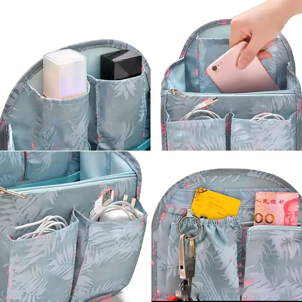 compartiment de sac de tri, doublure de sac à dos, stockage, insertion, intérieur