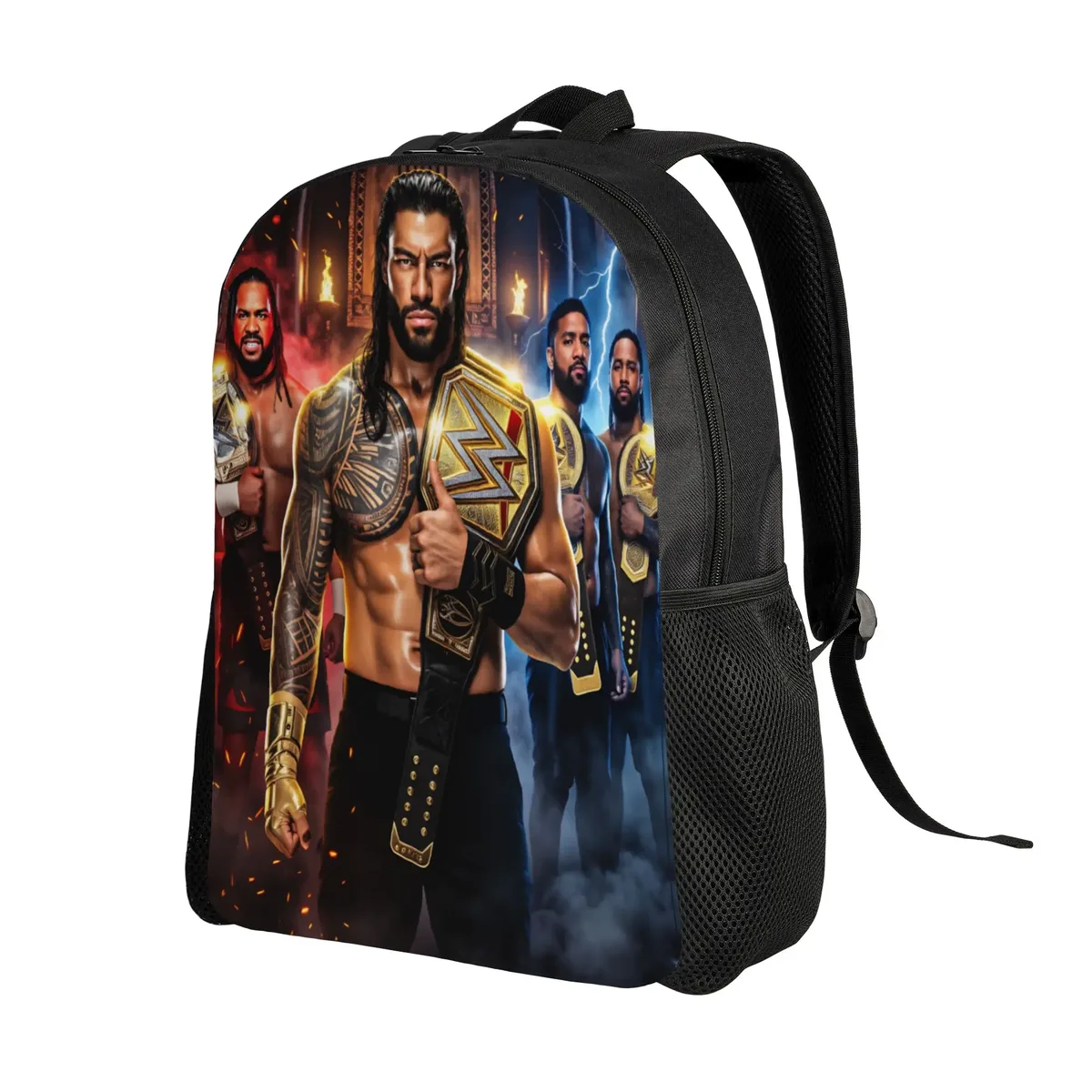 sac à dos de lutteur roman reigns, sacs à dos de cyclisme pour femmes et hommes, sacs décontractés pour lycéens, sac à dos respirant