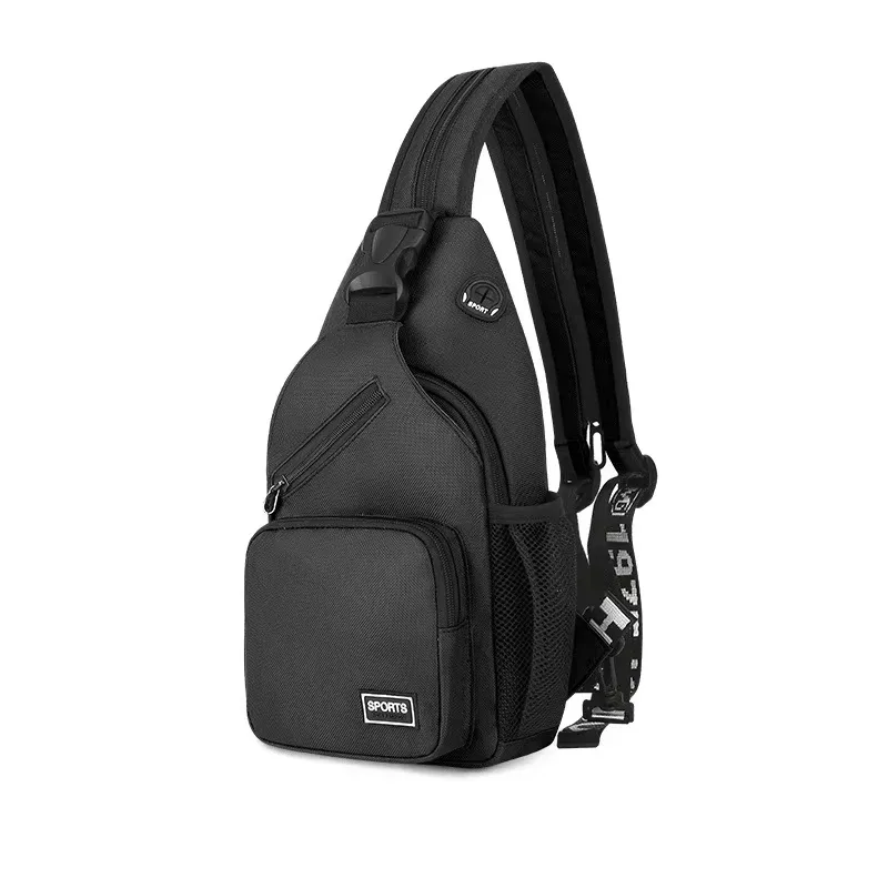 sac à dos convertible pour femme, sac bandoulière, sac de poitrine avec plusieurs poches, porte-bouteilles pour les voyages, la marche et l'usage quotidien