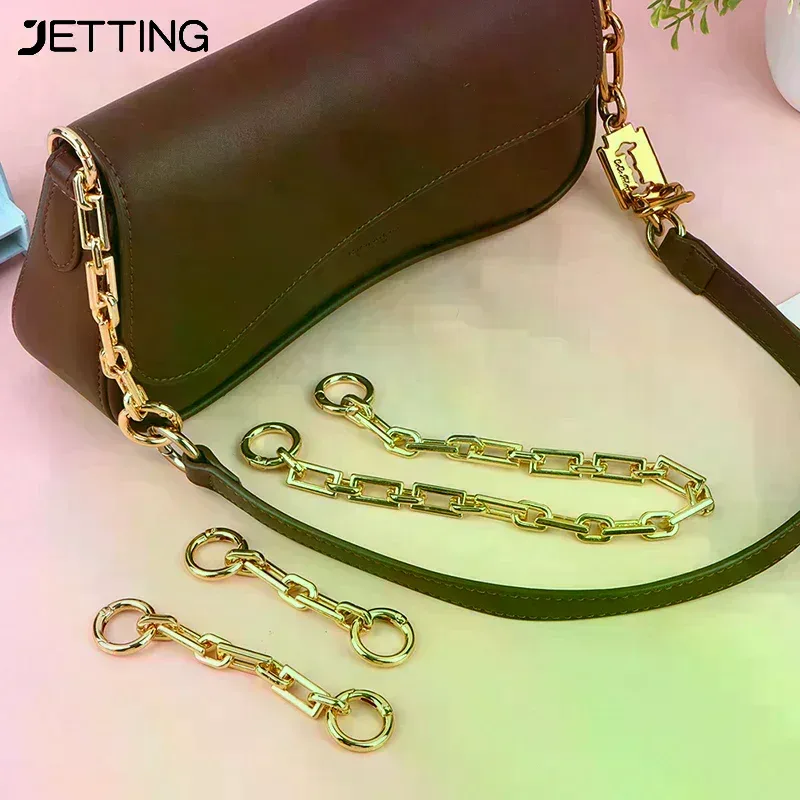 chaîne d'extension pour sac, chaîne de sac à bandoulière, sangle de sac à main, boucle de suspension, breloques de chaîne de remplacement diy, accessoires pour sac à bandoulière