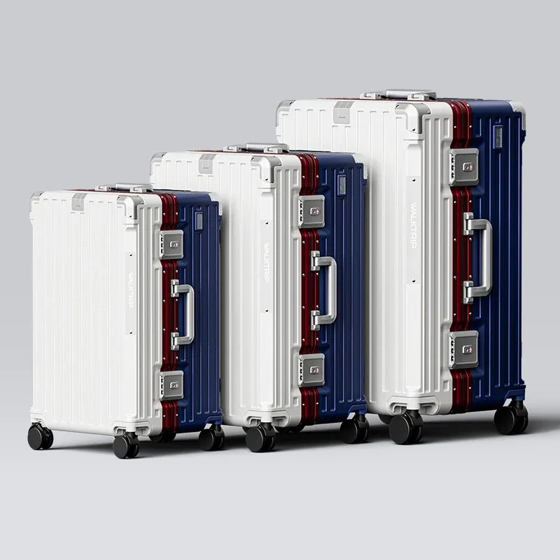 Valise à roulettes de grande capacité 30/32 pouces, cadre en aluminium épaissi, valise de voyage, valise cabine 20 pouces, serrure TSA