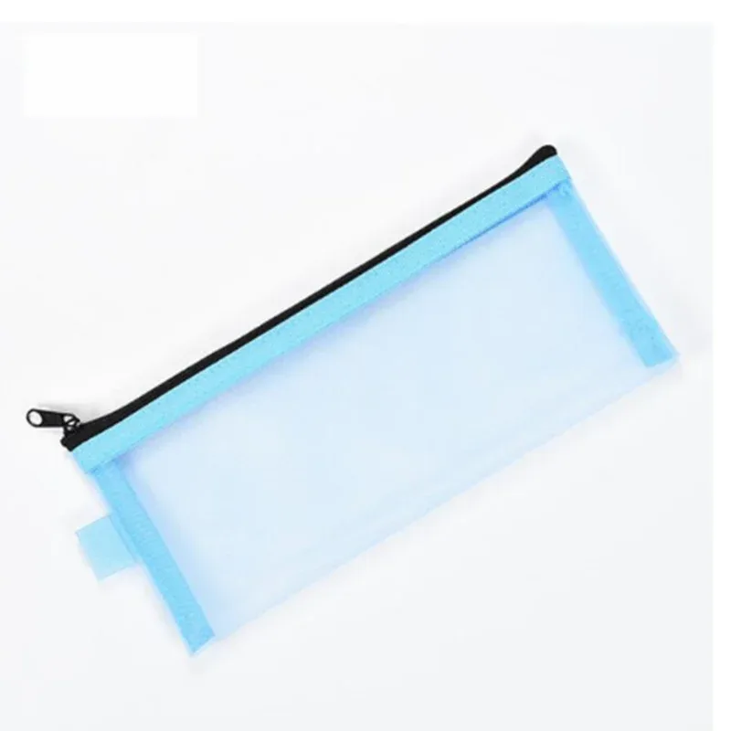 trousse de toilette décontractée avec fermeture éclair pour femme, trousse de maquillage en maille transparente, trousse à cosmétiques de voyage, trousse de maquillage noire, poudres de stockage d'évaluation