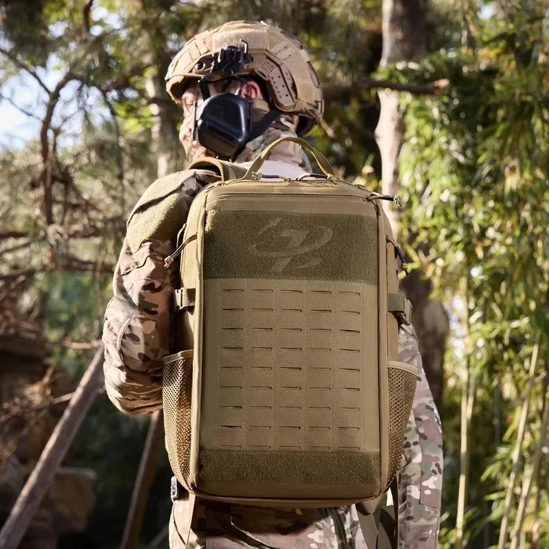 sac à dos tactique de voyage pour hommes, randonnée, escalade, sports de plein air, sac à dos laser molle, sac pour ordinateur portable, sac à dos de survie pour l'école