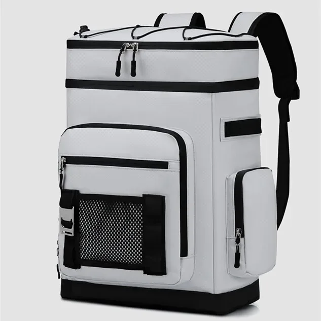 Sac à dos d'extérieur de haute qualité, sac de glace, boîte à déjeuner, grande capacité, Camping pique-nique, sac à dos isolé, sacs de plage
