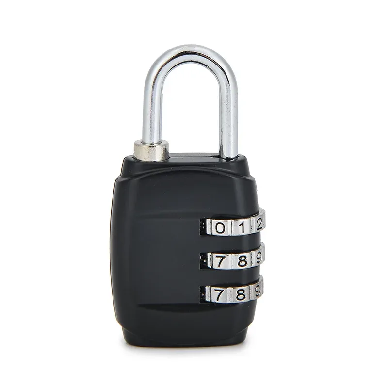 mini cadenas à combinaison à 3 chiffres en alliage de zinc, disponible en plusieurs couleurs, serrure à code de sécurité pour bagages, valises, sacs à dos, tiroirs et armoires