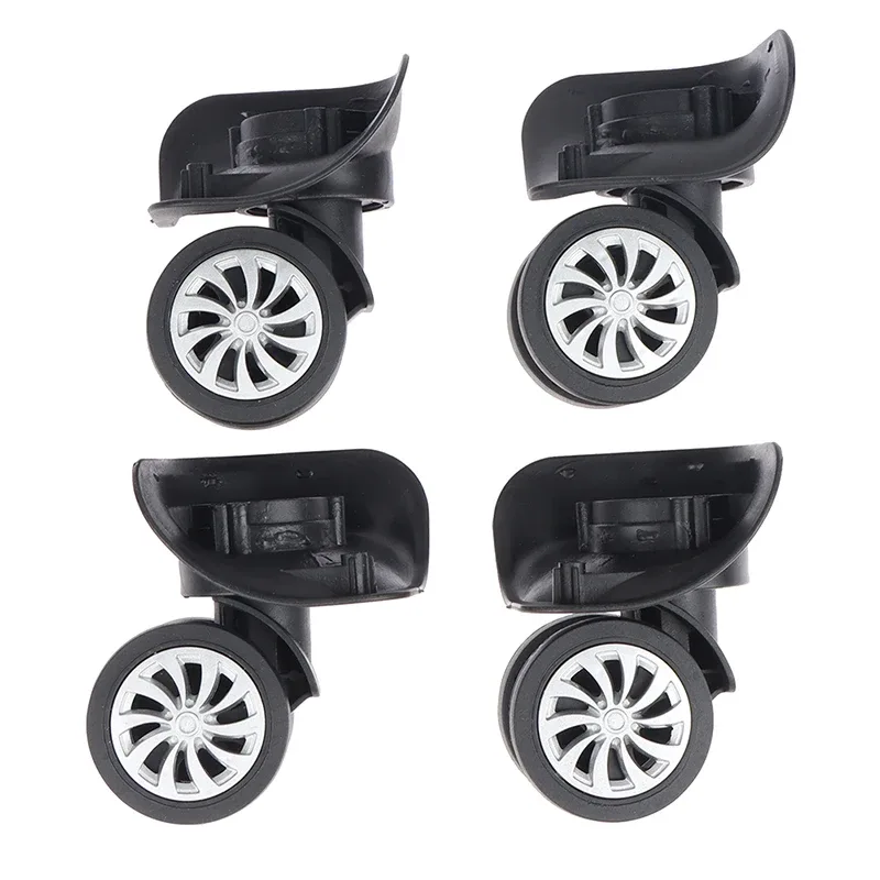 valise à bagages universelle, roues pivotantes à 360 degrés, outils de roue de chariot, 4 pièces
