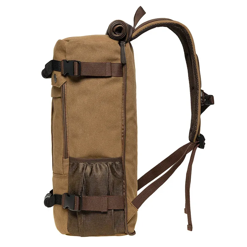 sac à dos de voyage multifonctionnel pour hommes, sac à dos en toile pour étudiants, sac à dos scolaire, 3 couleurs, e27