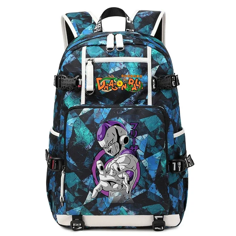 sac à dos d'école imprimé dragon ball z, sac à dos de voyage de grande capacité pour enfants et adolescents