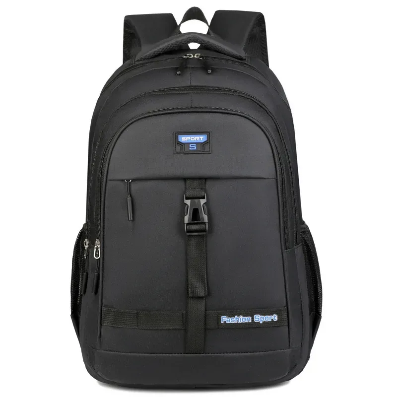 sac à dos décontracté pour étudiants, grande capacité, nouveau modèle pour ordinateur portable d'affaires du collège et du secondaire, sac à dos de couleur unie