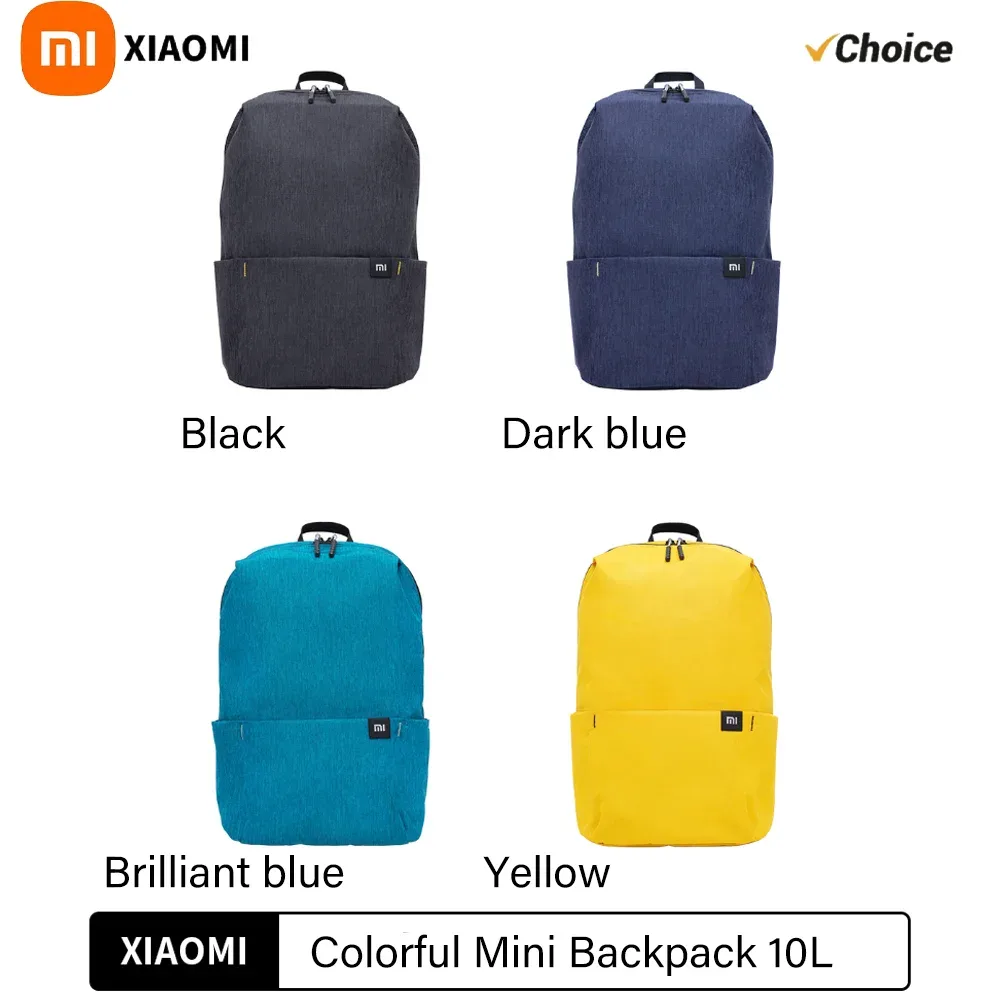 Xiaomi – petit sac à dos coloré pour hommes et femmes, sac à bandoulière d'extérieur étanche, ultra-léger, sac de sport portable pour étudiants
