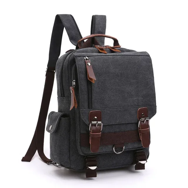 nouveau petit sac à dos en toile pour hommes, sac à dos de voyage multifonctionnel, sac à bandoulière pour femmes, sac à dos pour ordinateur portable, sacs d'école, sac à dos de jour pour femmes
