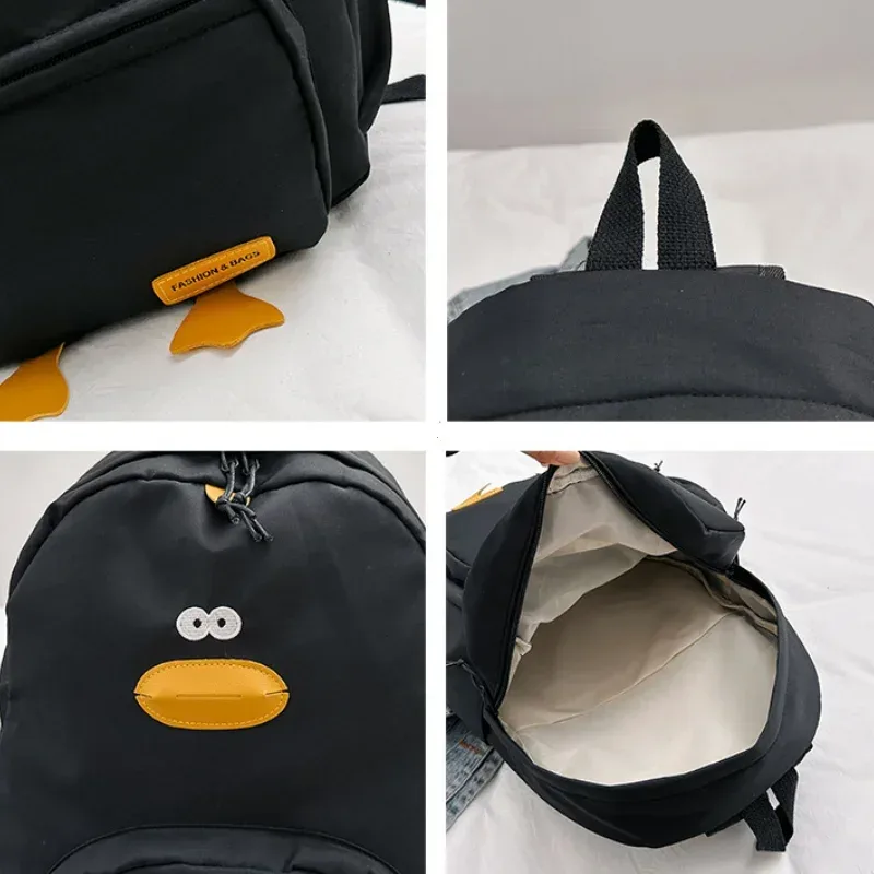 nouveau dessin animé canard sac à dos concepteur mignon sac de voyage femme étudiant polyvalent édition coréenne filles sac d'école rюкзак