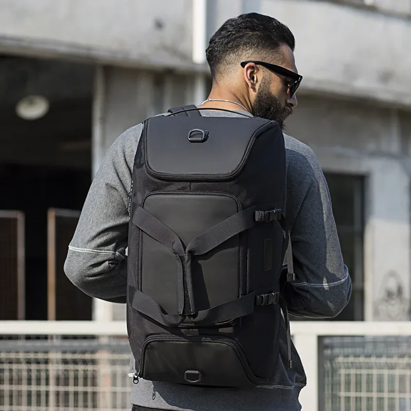bange sac de sport multi-sports, sac de voyage avec compartiment à chaussures pour hommes et femmes, sac de sport pliable léger de 40 l
