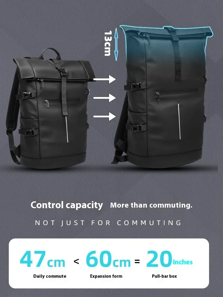 sac à dos de voyage pour hommes, sac de sport de plein air multifonction pour ordinateur portable 15.6 pouces, étanche, grande capacité, pour femmes