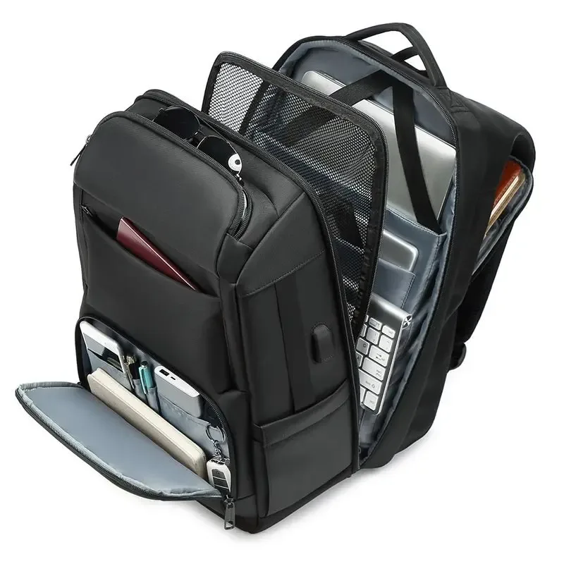 eurcoadvocate-sac à dos multifonction pour homme, grande capacité, port de chargement usb, ordinateur portable, école