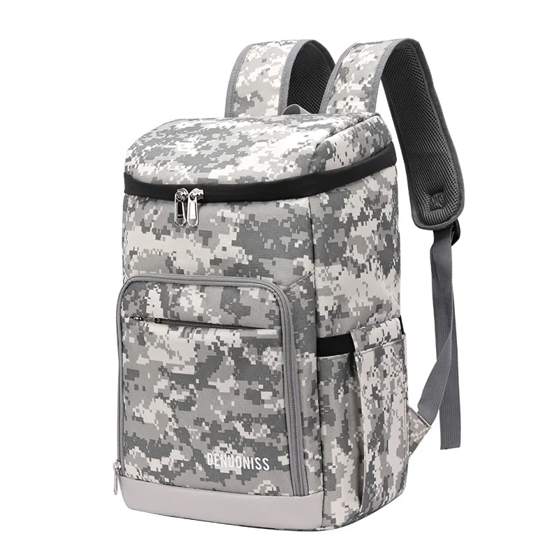 sac à dos isotherme pour pique-nique, grand sac thermique, épais, étanche, extérieur, réfrigérateur, garde au frais, adapté