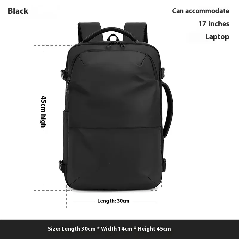 sac à dos pour hommes, sac de voyage multifonctionnel, compression sous vide, étanche, voyage d'affaires, nouveau sac à dos pour ordinateur, grande capacité
