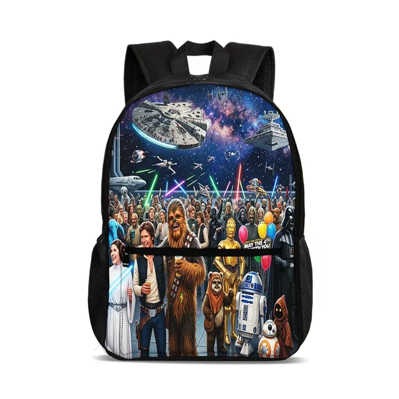 sac à dos star wars, style film, imprimé jeu, pour étudiants garçons/filles, nouvelle mode, polyvalent, léger, protection des épaules