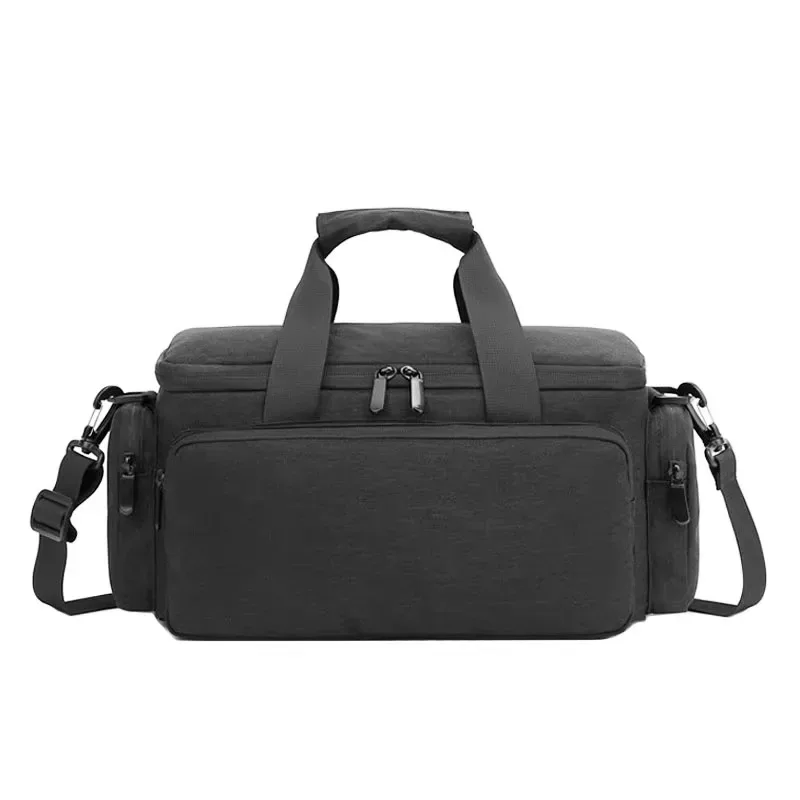 Sac de voyage pour appareil photo, sac à bandoulière résistant à l'eau et aux chocs pour appareil photo sans miroir avec séparateurs amovibles et bandoulière