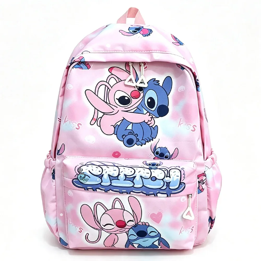 sac à dos scolaire grande capacité à double bretelle, motif dessin animé, pour loisirs en extérieur, cadeau de collection charmant pour étudiants