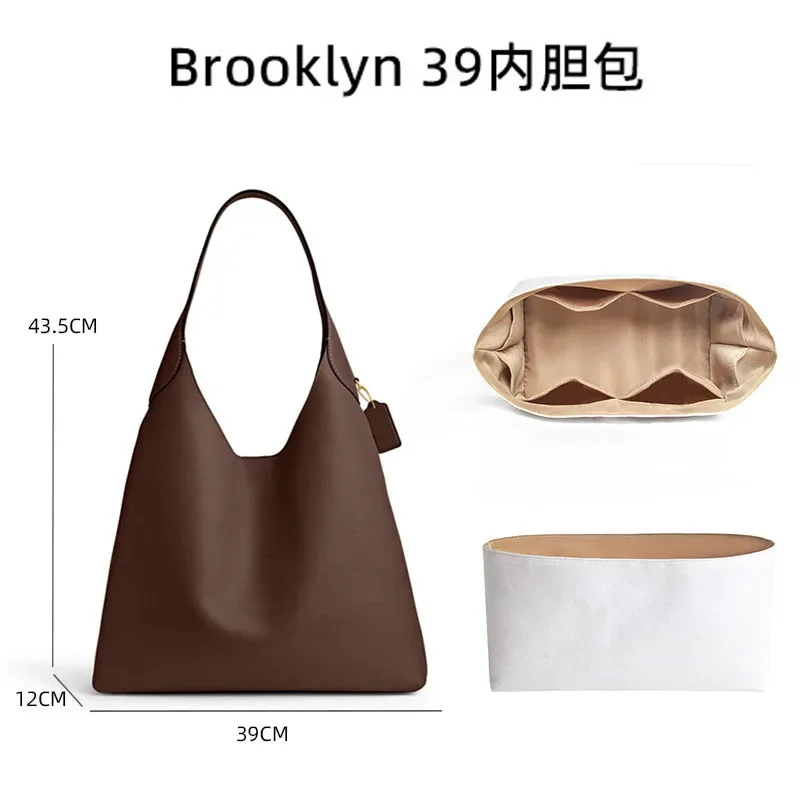 insert organisateur de sac pour brooklyn 28 34 39, insert de sac léger, rangement, accessoires de support pour sacs en papier imperméables