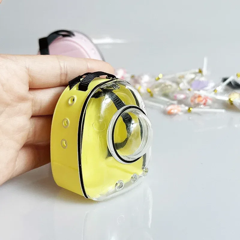 simulation mini chat de compagnie espace sac à dos scène bijoux poupée accessoires bricolage poupée jouets maison de poupée pour labubu tenues 1:12