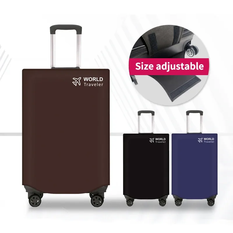 Juste de protection pour compartiment à bagages, degré d'usure, tissu non tissé, housse anti-poussière épaissie, étui de voyage durable, noir