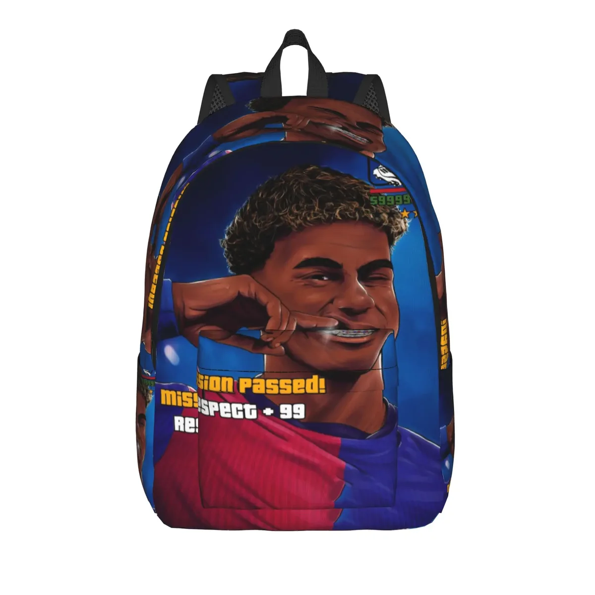 sac à dos lamine y-yamal pour hommes, femmes, adolescents, étudiants, randonnée, voyage, sac à dos de jour, star du football, sacs en toile pour ordinateur portable, extérieur