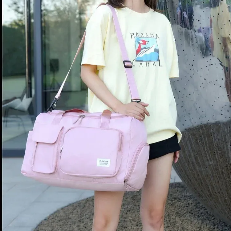 sac de voyage pour femmes, sac à bandoulière, grand sac multifonctionnel pour filles, sac de rangement de sport de grande capacité, nouvelle collection