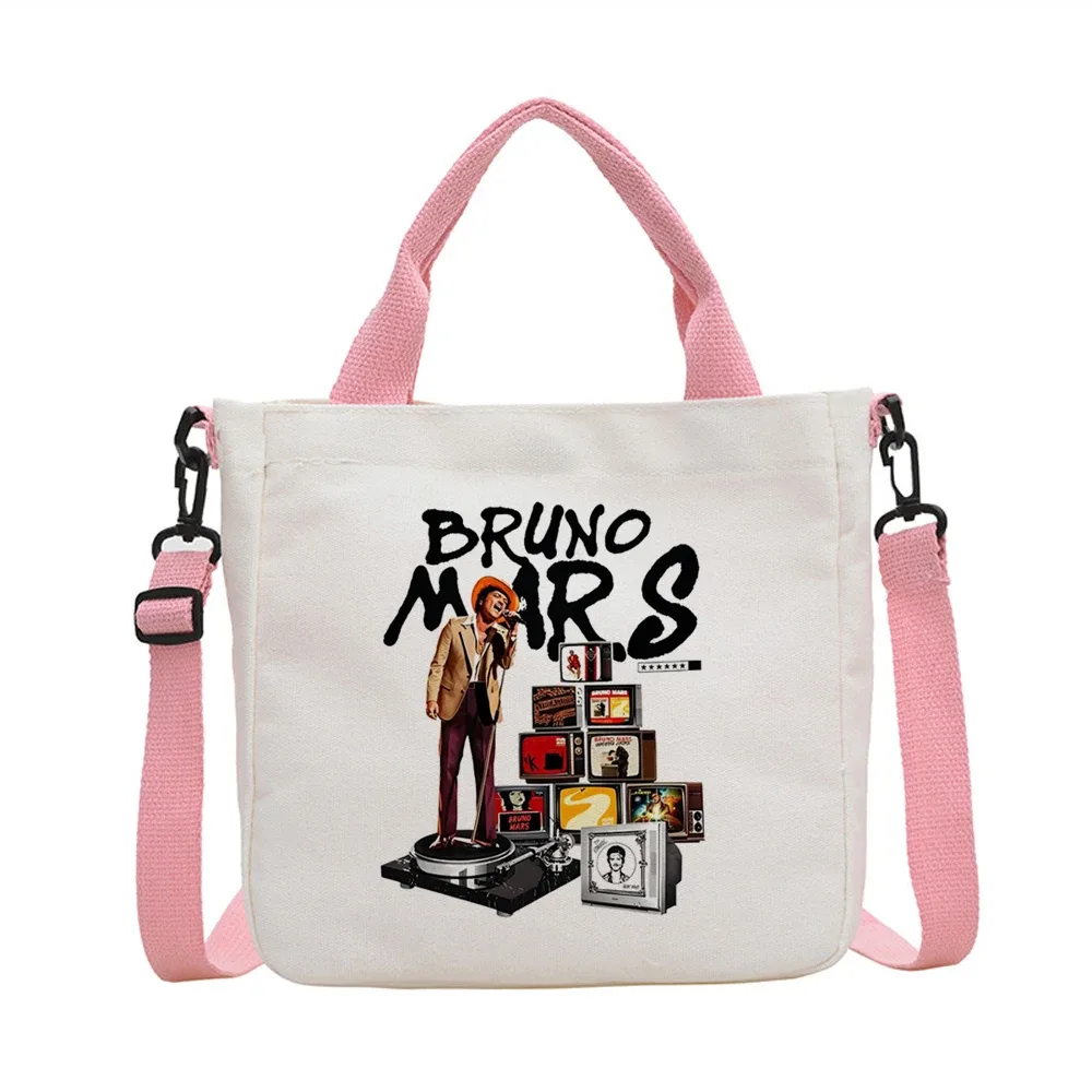 sac fourre-tout bruno mars, sac de shopping personnalisable, sac cabas, sac à bandoulière, sac fourre-tout femme