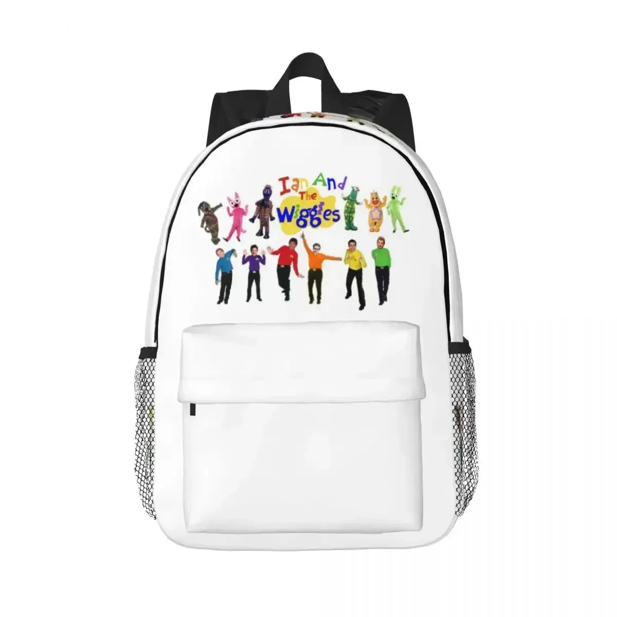 sac à dos the wiggles tv show music band pour étudiants, garçons et filles, sac d'école pour enfants, sacs à bandoulière pour ordinateur pour hommes et femmes