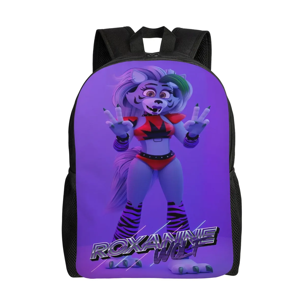 sac à dos foxy fnaf it's me cool, cadeau pour le lycée, la randonnée, les voyages, sac à dos de jeu freddy pour hommes et femmes, sacs en toile pour l'université