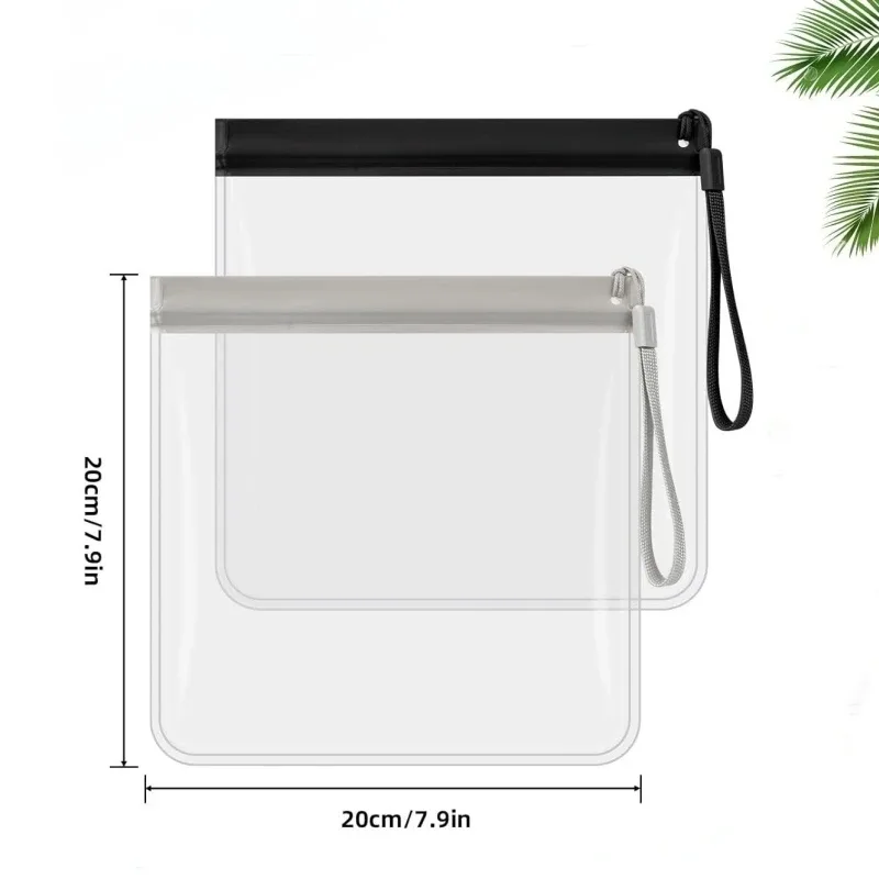 1/2/4 pièces bagages transparent voyage utilisation étanche vol maquillage étanche pour les femmes réutilisabl
