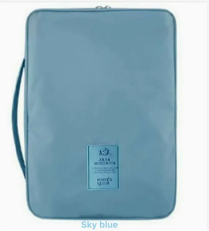 sac de voyage pour chemises, sac pour cravates, sac de rangement multifonctionnel pour voyages d'affaires, sac organisateur de vêtements