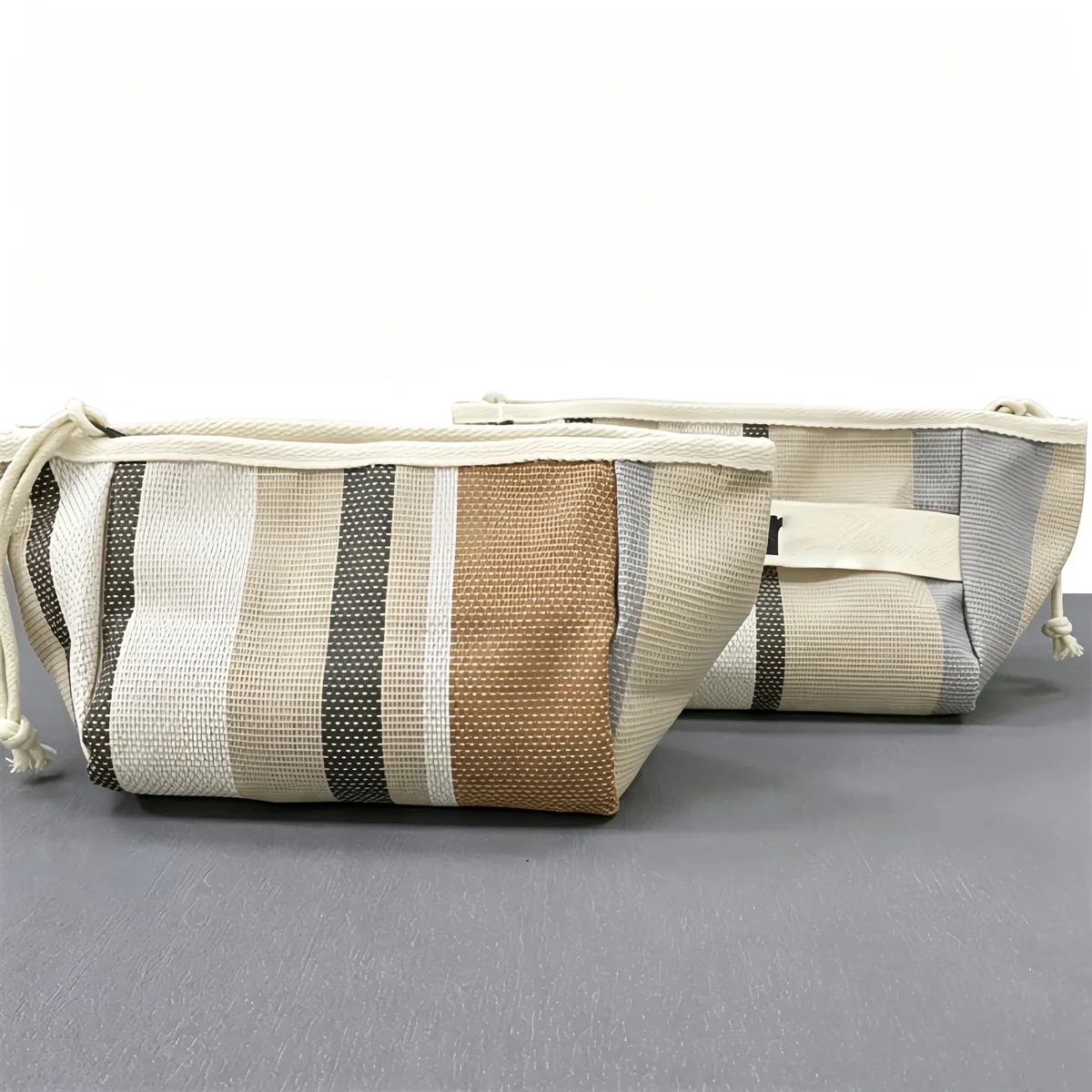 petite trousse de rangement, trousse de maquillage portable, trousse de maquillage à fermeture éclair, trousse à cosmétiques à main