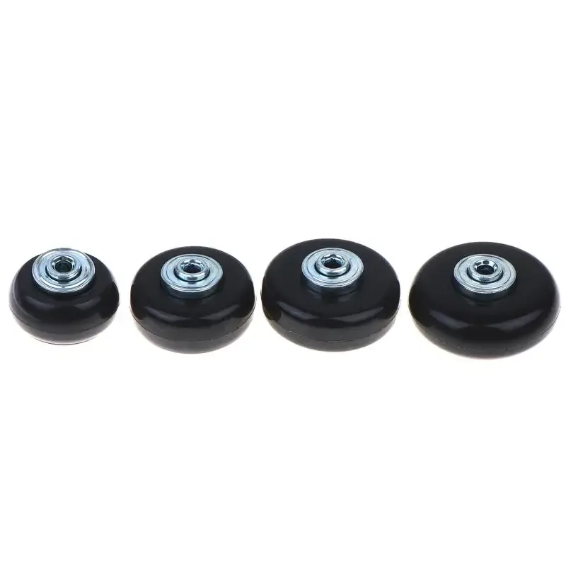 roulettes de rechange universelles, durables et silencieuses pour bagages de voyage, pièces de rechange pour valises, résistantes à l'usure et flexibles