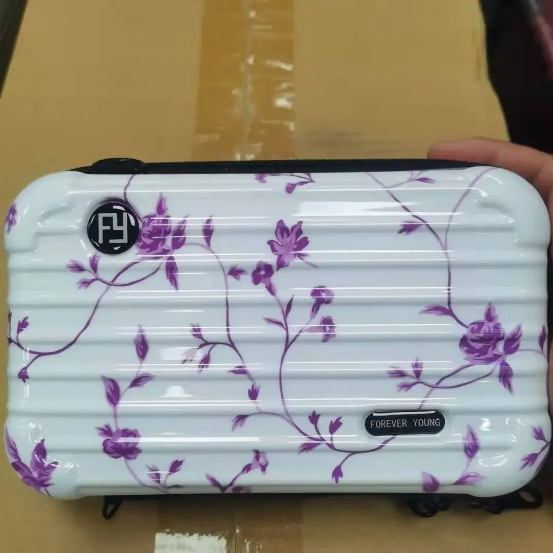 nouvelle mini valise, trousse de maquillage portable pour femme, trousse de maquillage grande capacité, trousse de maquillage imperméable à bandoulière pour extérieur