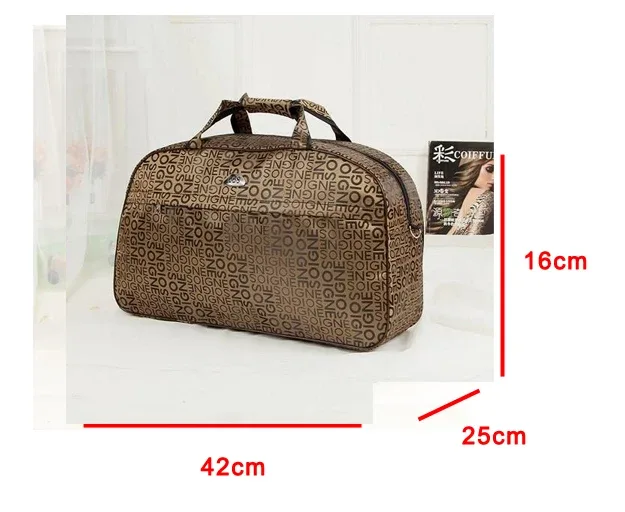 sac polochon de voyage en cuir pu pour femmes et hommes, sac de voyage étanche de grande capacité, sac de bagage multifonction à fermeture éclair, offre spéciale
