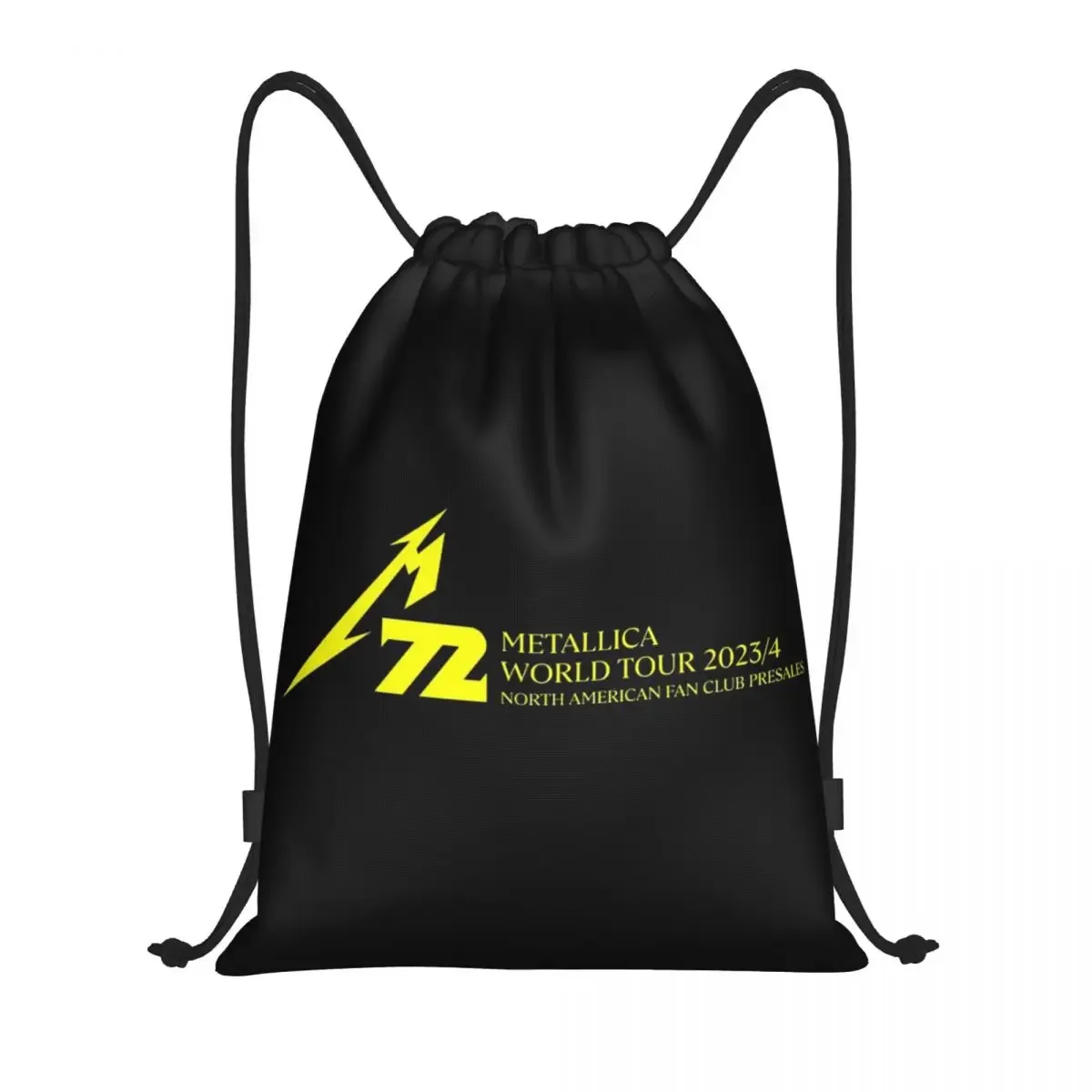 metallicas m72 word tour backpacks sacs à cordon multifonctions sacs de sport sacs à livres pour étudiants en voyage