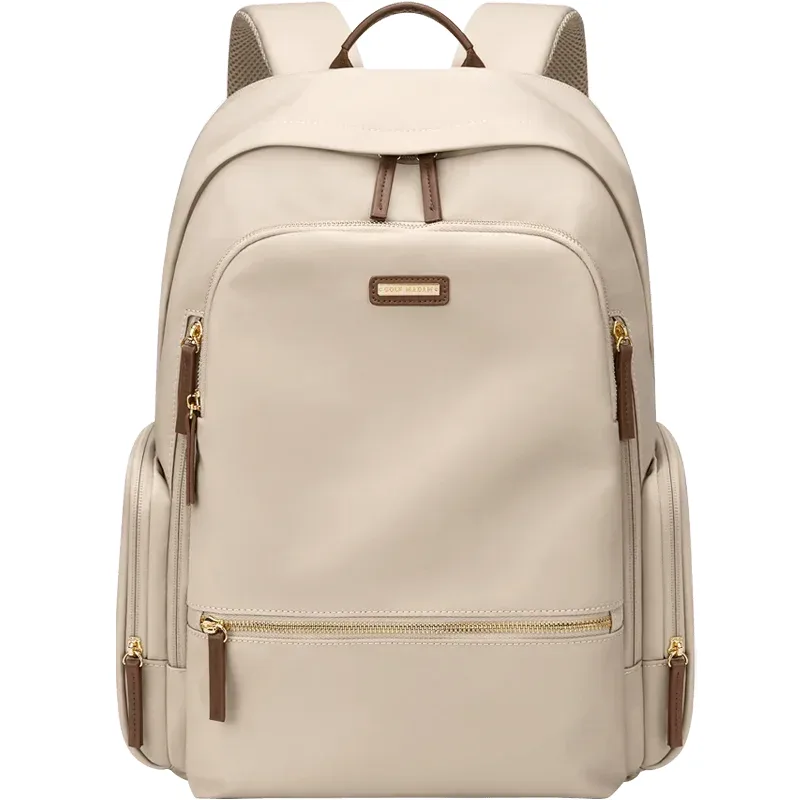 golf-sac à dos pour ordinateur portable pour femme, sac à dos tendance pour ordinateur, sacs à dos de loisirs pour étudiants, sacs d'école pour femme, 15 po, 6 po