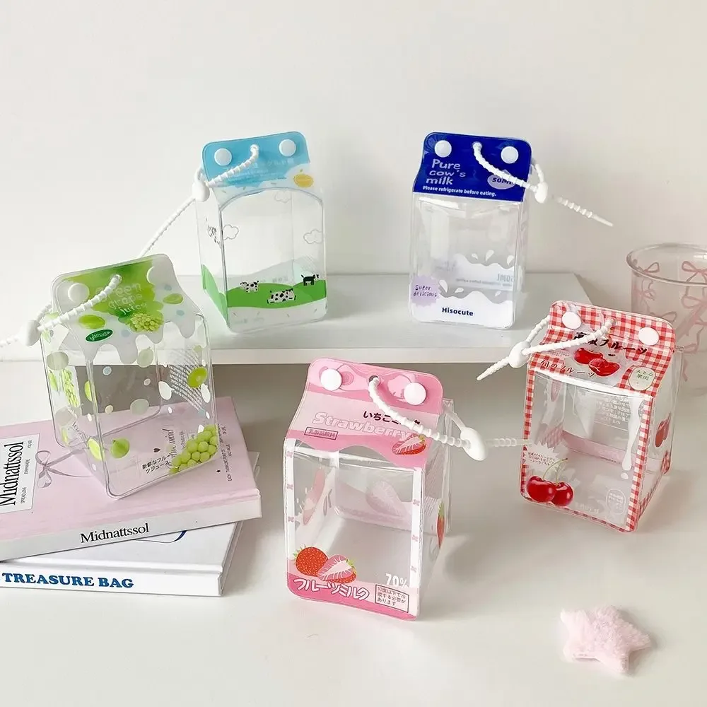 Sac d'exposition de poupée en PVC imperméable, transparent avec lanière, sac de rangement de poupée en coton de 10cm, pochette de protection pour voyage en plein air