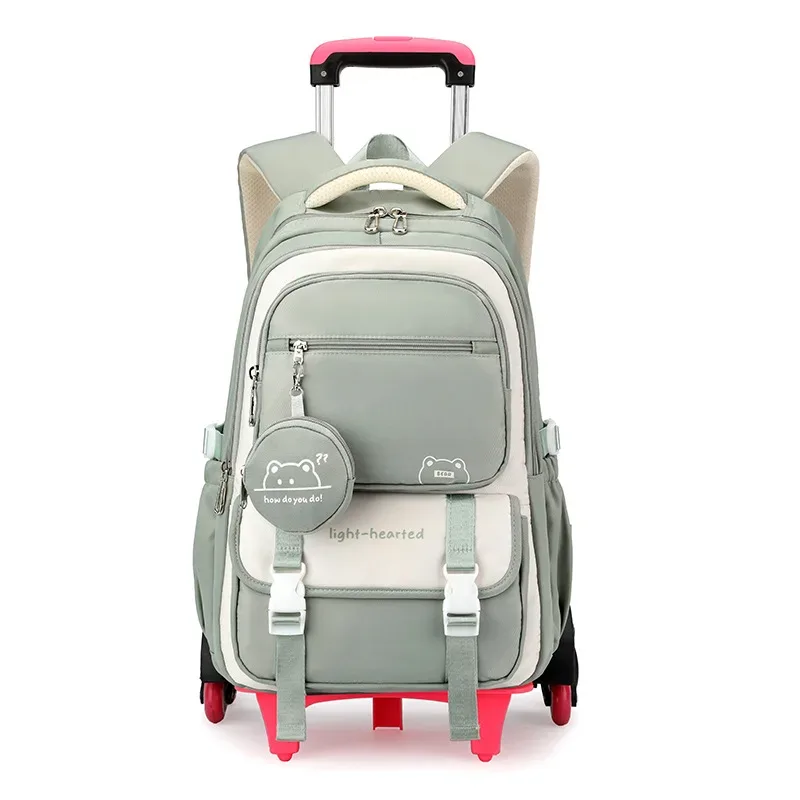 sac à dos d'école pour enfants sac à roulettes sac à dos pour étudiants sac de livre sac d'école roulant pour filles sac à dos à roulettes pour enfants